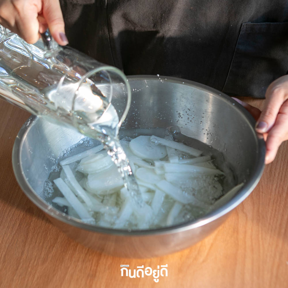 หัวไชเท้าดองเกาหลี