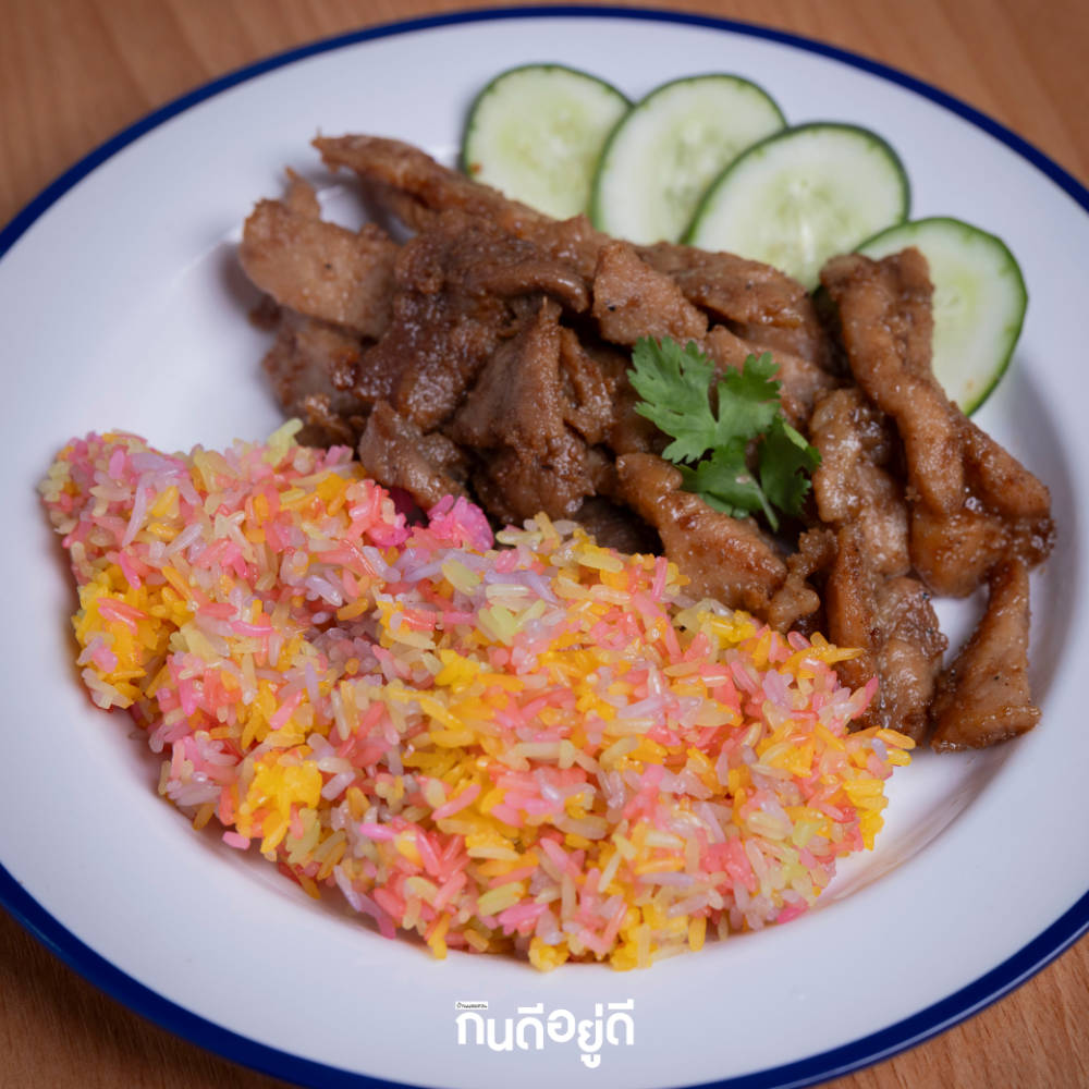 หุงข้าวเหนียวด้วยหม้อหุงข้าว