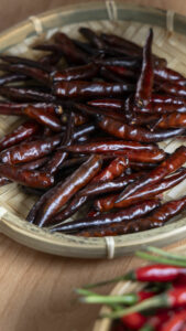 คั่วพริก ในหม้อทอดไร้น้ำมัน ไม่ฉุน ไม่แสบตา คั่วพริก