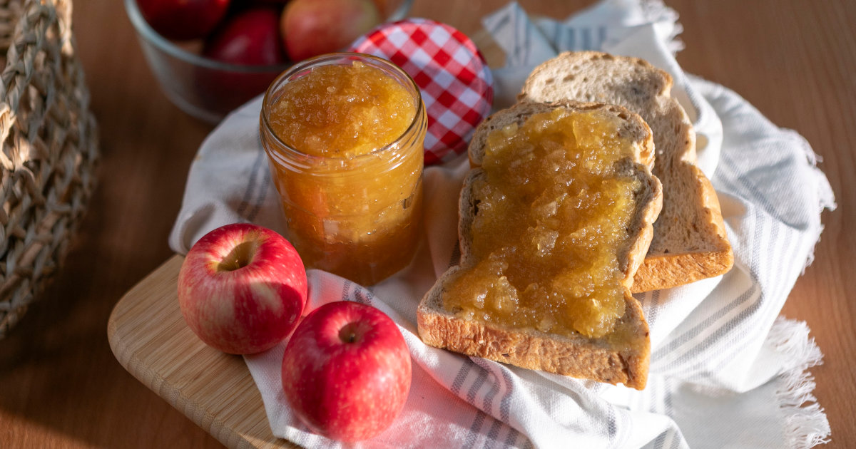 แยมแอปเปิ้ลโฮมเมด