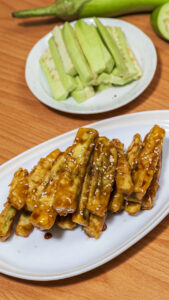 เฟรนช์ฟรายส์มะเขือยาว